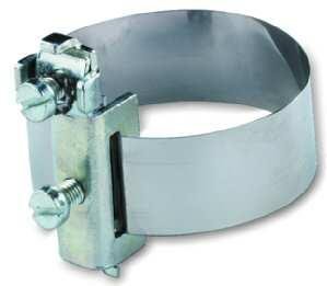 PROTEC.CLASS 8-114 Mm Protec (3 Stück Erdungsbandschelle) 051250 Silber von Protec.class