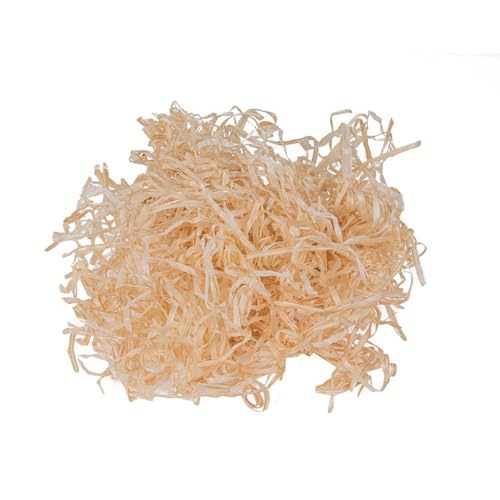 Fichtenholz Holzwolle Verpackungsfüller 30 Liter - natürliche Farbe - nachhaltiges Füllmaterial für Versandkartons Pakete - Einstreu für Geschenke Deko - Verpackungsschutz Polstermaterial - 1 Stück von ProtectBOX+