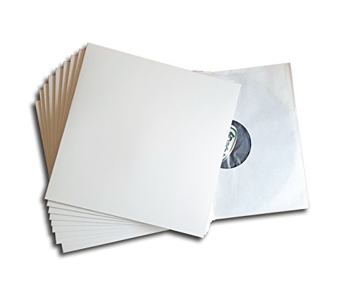 LP Schallplatten Cover weiß Deluxe Protected (25 Stück) von Protected