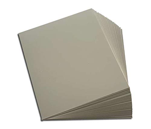 Protected Schallplatten-Trennwände, Trennwand, grau, A4, 25 Stück von Protected