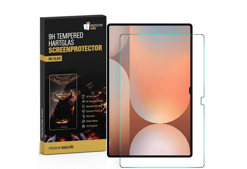 Protectorking Displayschutzfolie 4x 9H Panzerglas für Samsung Galaxy Tab S10 Ultra HD KLAR echtes Tempe, 4-Stück, Displayschutz, Schutzglas echtes Tempered Glass 3D-KLAR von Protectorking