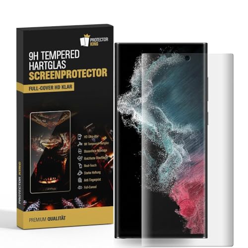 Protectorking 9H Panzerhartglas für Samsung Galaxy S22, Galaxy S22 Plus, Galaxy S22 Ultra HD KLAR (1, Für Samsung Galaxy S22 Ultra) von Protectorking
