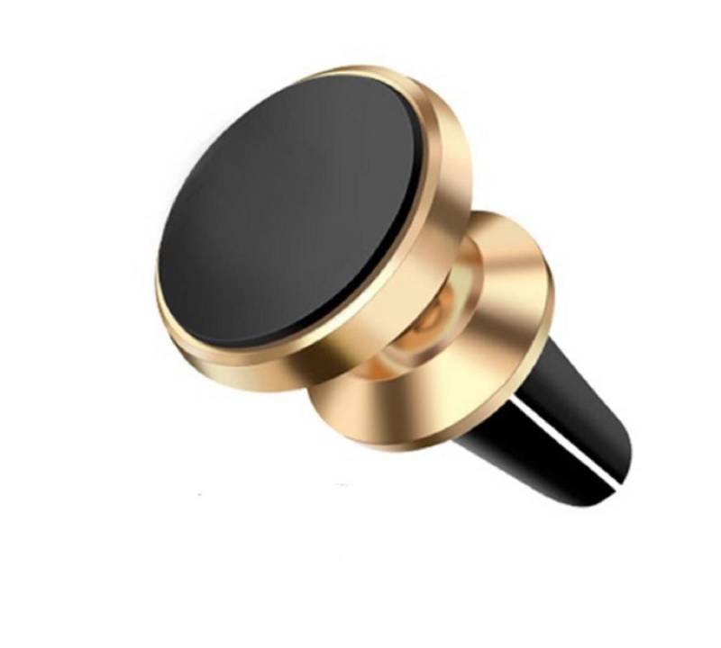 Protectorking Displayschutzfolie Auto Magnetische Handyhalterung KFZ Lüftungsgitter Halterung Gold, 360 Grad drehbare Handyhalterung mit Starken Magnet von Protectorking