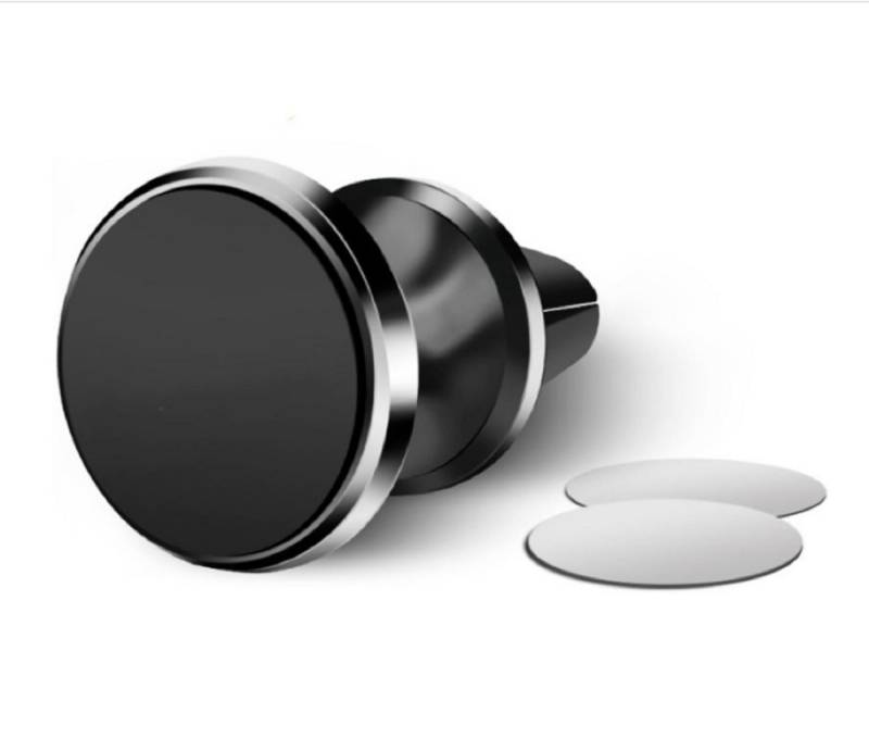 Protectorking Displayschutzfolie Auto Magnetische Handyhalterung KFZ Lüftungsgitter Halterung Schwarz, 360 Grad drehbare Handyhalterung mit Starken Magnet von Protectorking