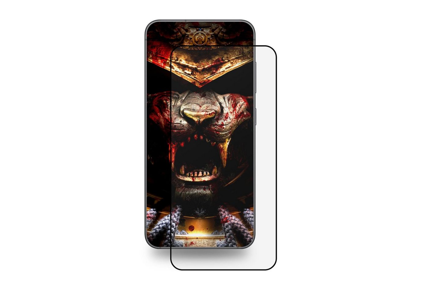 Protectorking Schutzfolie 1x 9D Panzerkeramikglas für Samsung galaxy S21 3D KLAR FLEXIBLER Displ, (1-Stück), FLEXIBLER Displayschutz, Panzerglas, Schutzglas, Panzerfolie 3D KLAR von Protectorking