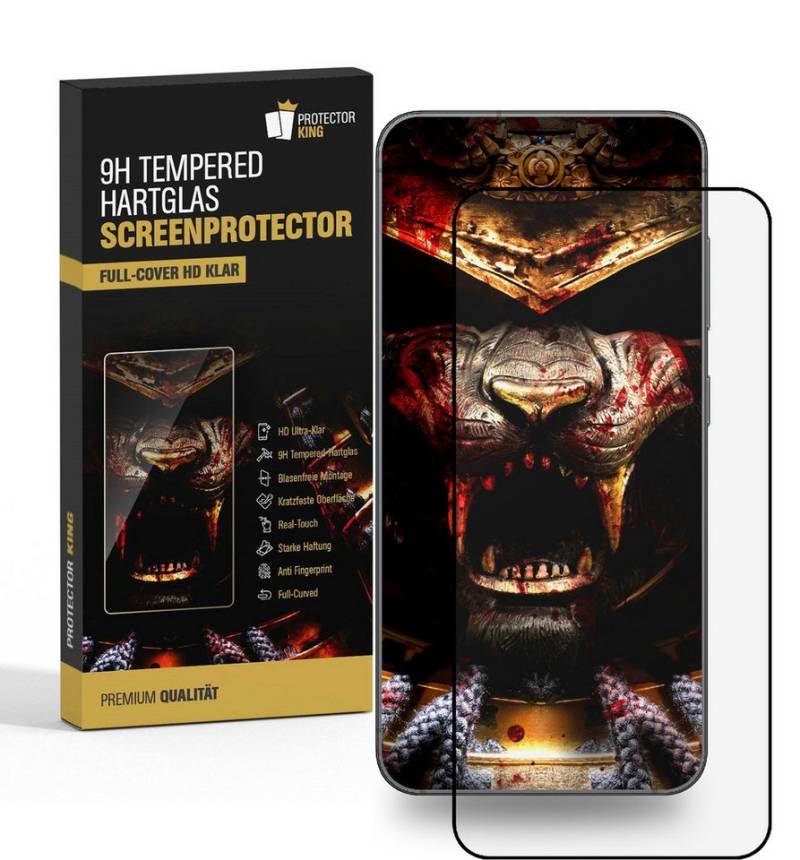 Protectorking Schutzfolie 1x 9H Panzerglas für Huawei Pura 70 FULL COVER 3D KLAR echtes Tempered, (1-Stück), Displayschutz, Schutzglas ECHTES TEMPERED 9H Glass 3D-KLAR von Protectorking