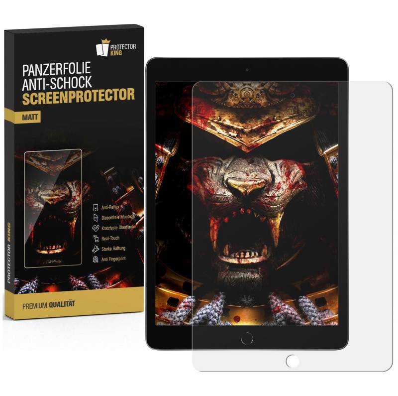 Protectorking Schutzfolie 1x 9H Panzernanoglas für Apple iPad Mini 3 MATT ANTI-REFLEX FLEXIBLER, (1-Stück), ANTI-BRUCH-ANTI-STOß von Protectorking