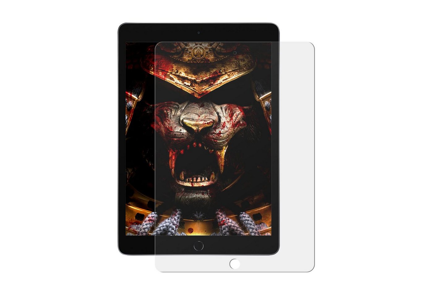 Protectorking Schutzfolie 1x Displayschutzfolie für iPad 10.2 8 Gen. Displayfolie Schutzfolie, (1-Stück), Hochwertige und passgenaue Displayschutzfolie HD Ultra klar von Protectorking