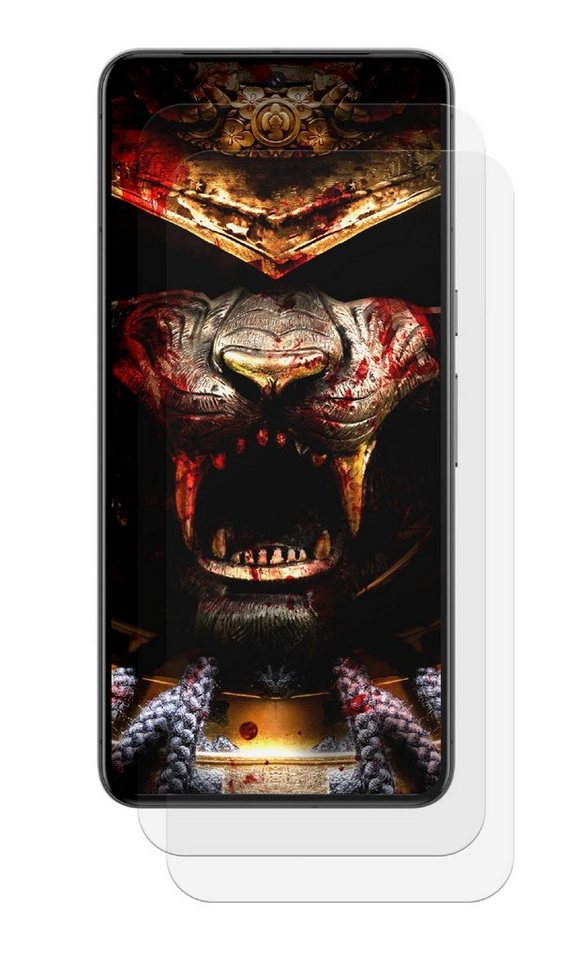 Protectorking Schutzfolie 2x Hydrogel-Glass für Google Pixel 8a Selbstheilend für Micro Kratzer, (2-Stück), Selbstheilend für micro Kratzer, Schutzglas Panzerglas 3D-KLAR von Protectorking