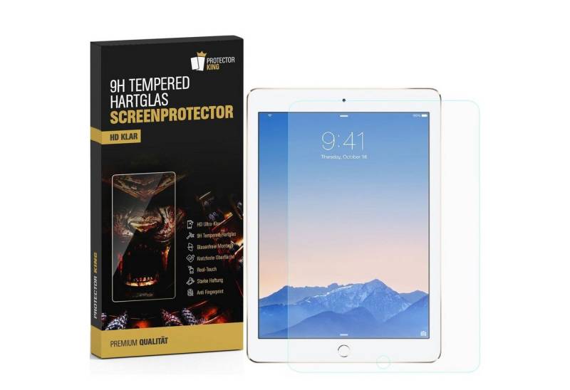 Protectorking Schutzfolie 3x 9H Panzerglas für iPad Mini 4 Displayschutz, (3-Stück, 1-Set), Hochwertiger und passgenauer Displayschutz aus Robusten 9H Tempred Panzerglas. HD Ultra klar von Protectorking