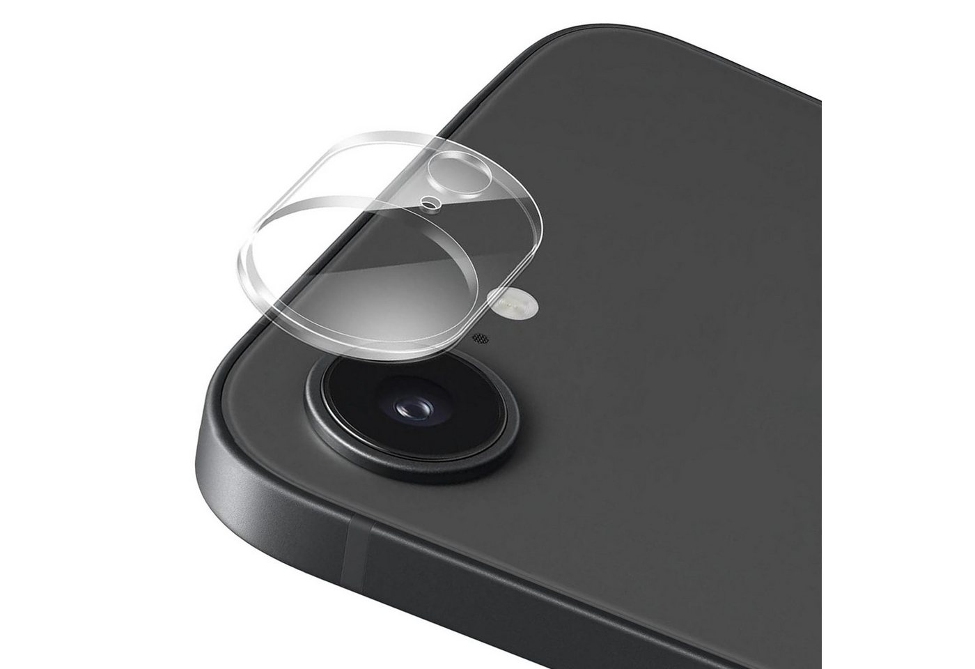 Protectorking Schutzfolie 4x 9H Kameraglas für iPhone 16e HD klar Camera Lens Kameraschutz echte, (4-Stück), Kameraschutz, Schutzfolie, Kamera Lens, kratz- & stoßfest von Protectorking