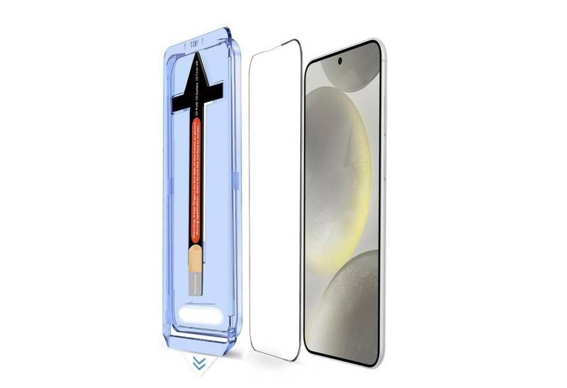 Protectorking Schutzfolie 6x 9H Panzerglas für Samsung Galaxy S24 Plus 3D KLAR Staubfreie Instal, (6-Stück), Protector von Protectorking