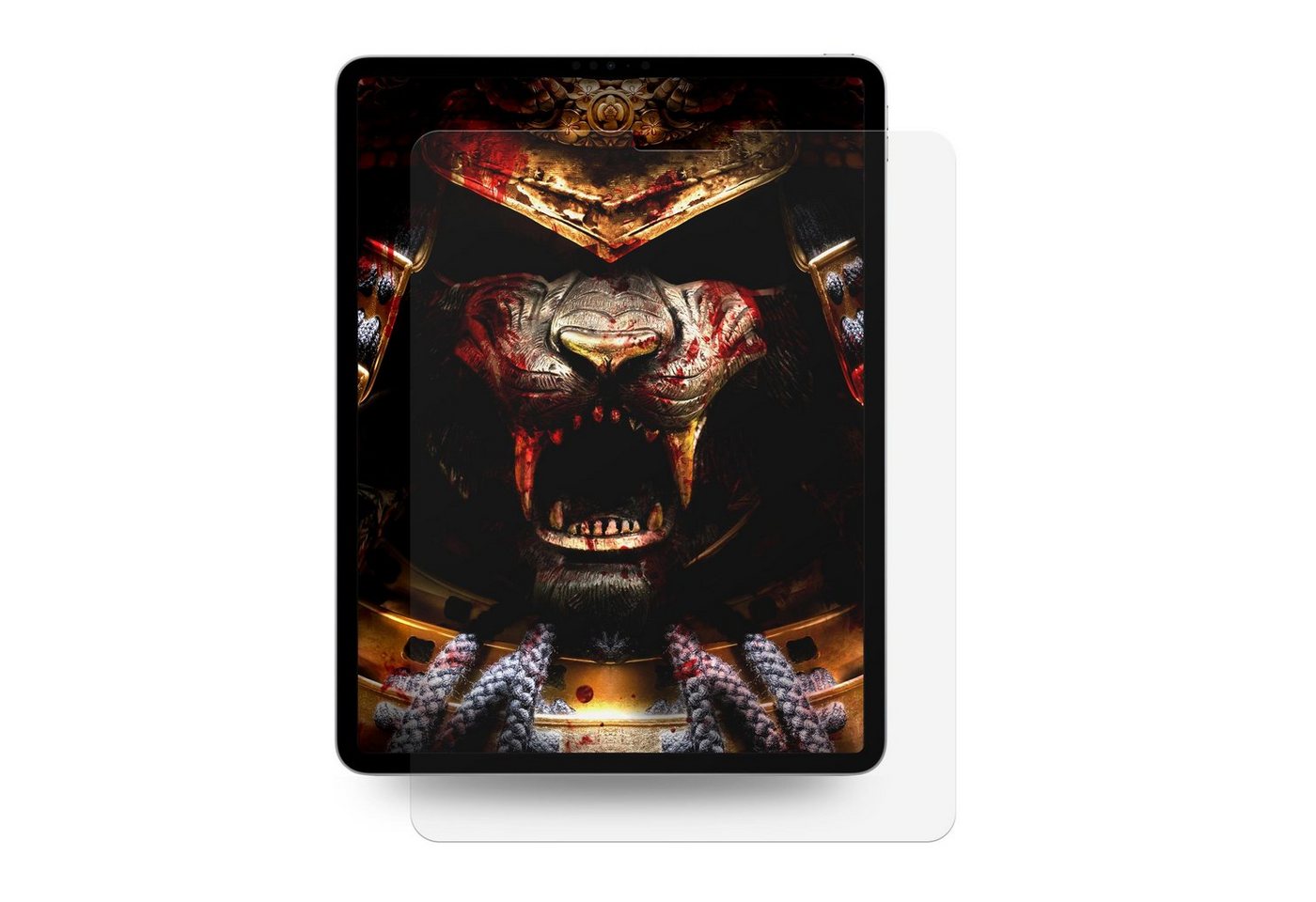 Protectorking Schutzfolie 6x 9H Panzerglas für iPad Pro 12.9 (2018-2019-2020-2021-2022) Displays, (6-Stück), Displayschutzglas, Schutzglas Echtglas Tempered 9H Härte HD-KLAR von Protectorking