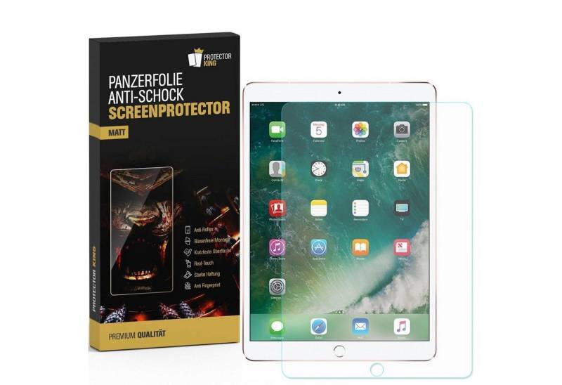 Protectorking Schutzfolie 6x 9H Panzerglas für iPad Pro 9.7 Displayschutz, (6-Stück, 1-Set), Hochwertiger und passgenauer Displayschutz aus Robusten 9H Tempred Panzerglas. HD Ultra klar von Protectorking
