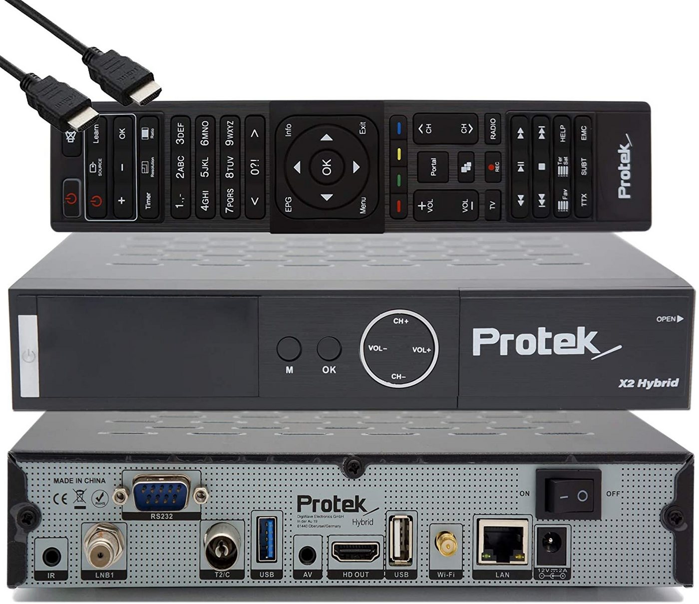 Protek X2 Combo 4K - UHD HDR DVB-S2 & DVB-C/ T2, OpenATV E2 Linux Receiver SAT-Receiver Protek X2 Combo 4K - UHD HDR DVB-S2 & DVB-C/ T2, OpenATV E2 Linux Receiver SAT-Receiver von Protek