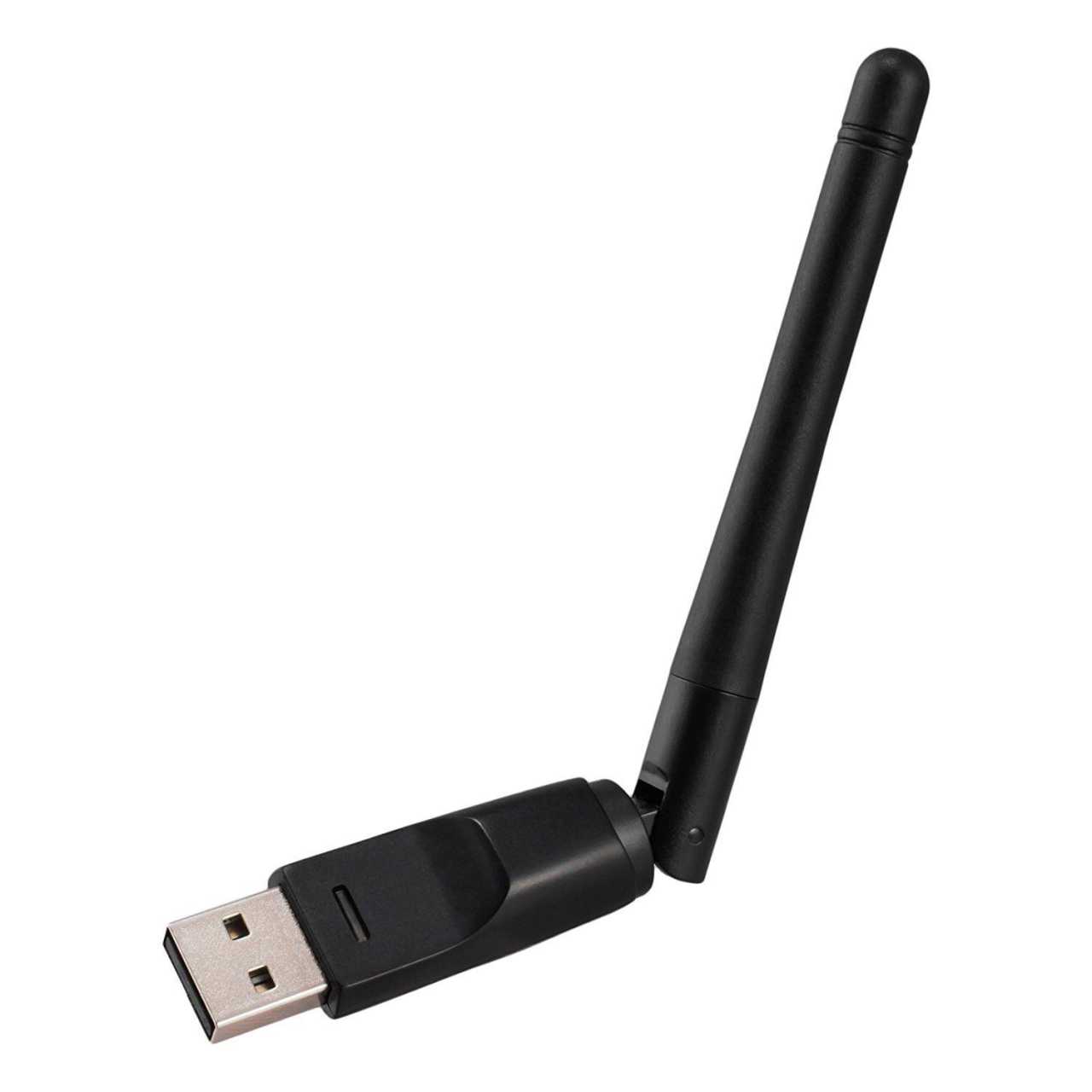 USB Wlan Stick 150MBit/s mit Antenne (2.4 GHz USB 2.0 802.11b/g/n für Windows Linux) von Protek