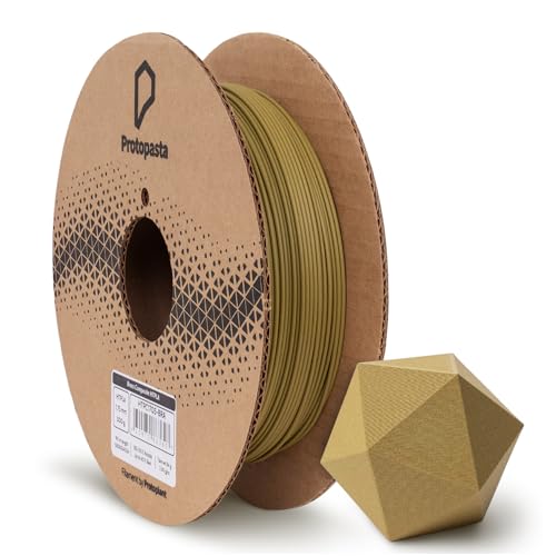 Proto-Pasta HTPC1705-BRA Verbundwerkstoff HTPLA, Messing 1.75 mm, 500g von Proto-Pasta