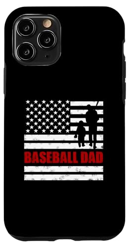 Stolzer Baseball Dad Amerikanische Flagge Sport Vatertag Hülle für iPhone 11 Pro von Proud Baseball Dad American Flag Sports