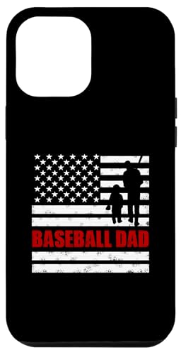 Stolzer Baseball Dad Amerikanische Flagge Sport Vatertag Hülle für iPhone 12 Pro Max von Proud Baseball Dad American Flag Sports