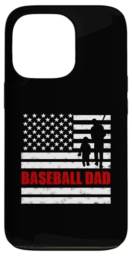 Stolzer Baseball Dad Amerikanische Flagge Sport Vatertag Hülle für iPhone 13 Pro von Proud Baseball Dad American Flag Sports