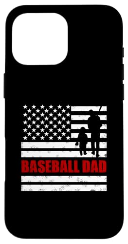 Stolzer Baseball Dad Amerikanische Flagge Sport Vatertag Hülle für iPhone 16 Pro Max Stolzer Baseball Dad Amerikanische Flagge Sport Vatertag Hülle für iPhone 16 Pro Max von Proud Baseball Dad American Flag Sports