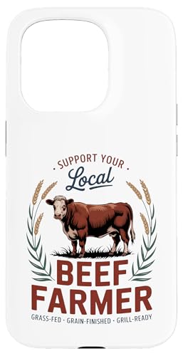 Stolzer lokaler Rinderbauer Hülle für iPhone 15 Pro Stolzer lokaler Rinderbauer Hülle für iPhone 15 Pro von Proud Beef Ranger - Celebrate Rural Lifestyle