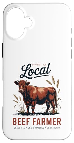 Unterstützen Sie Ihren lokalen Beef Rancher Hülle für iPhone 16 Plus von Proud Beef Ranger - Celebrate Rural Lifestyle