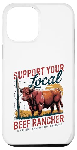 Unterstützen Sie Ihren lokalen Beef Rancher - Red Angus Hülle für iPhone 12 Pro Max Unterstützen Sie Ihren lokalen Beef Rancher - Red Angus Hülle für iPhone 12 Pro Max von Proud Beef Ranger - Celebrate Rural Lifestyle