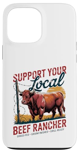 Unterstützen Sie Ihren lokalen Beef Rancher - Red Angus Hülle für iPhone 13 Pro Max Unterstützen Sie Ihren lokalen Beef Rancher - Red Angus Hülle für iPhone 13 Pro Max von Proud Beef Ranger - Celebrate Rural Lifestyle