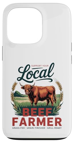Unterstützen Sie Ihren lokalen Rinderbauer – Hochlandrinder – Vintage Hülle für iPhone 13 Pro Unterstützen Sie Ihren lokalen Rinderbauer – Hochlandrinder – Vintage Hülle für iPhone 13 Pro von Proud Beef Ranger - Celebrate Rural Lifestyle