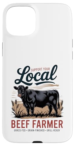 Unterstützen Sie Ihren lokalen Rinderbauer – Retro Beef Rancher Hülle für iPhone 15 Plus Unterstützen Sie Ihren lokalen Rinderbauer – Retro Beef Rancher Hülle für iPhone 15 Plus von Proud Beef Ranger - Celebrate Rural Lifestyle