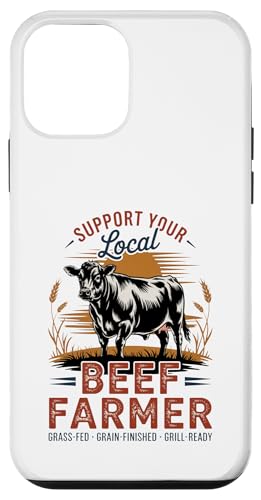 Unterstützen Sie Ihren lokalen Rindfleischbauer – Retro Beef Farmer Hülle für iPhone 12 mini Unterstützen Sie Ihren lokalen Rindfleischbauer – Retro Beef Farmer Hülle für iPhone 12 mini von Proud Beef Ranger - Celebrate Rural Lifestyle