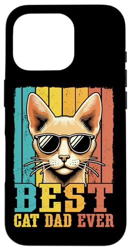 Best Cat Dad Ever Katzenliebhaber Katzenbesitzer Vatertag Papa Hülle für iPhone 16 Pro Best Cat Dad Ever Katzenliebhaber Katzenbesitzer Vatertag Papa Hülle für iPhone 16 Pro von Proud Cat Dad Loving Father Cat Owner Men Daddy