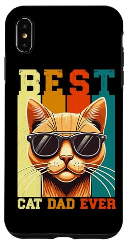 Best Cat Dad Ever Katzenliebhaber Vatertag Papa Papa Retro Hülle für iPhone XS Max Best Cat Dad Ever Katzenliebhaber Vatertag Papa Papa Retro Hülle für iPhone XS Max von Proud Cat Dad Loving Father Cat Owner Men Daddy