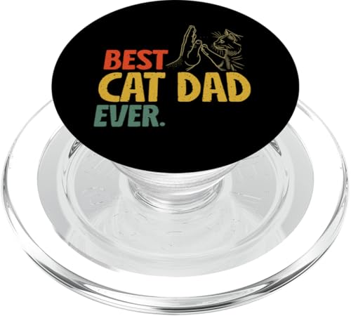 Best Cat Dad Ever Retro Katzenliebhaber Katzenbesitzer Vatertag PopSockets PopGrip für MagSafe Best Cat Dad Ever Retro Katzenliebhaber Katzenbesitzer Vatertag PopSockets PopGrip für MagSafe von Proud Cat Dad Loving Father Cat Owner Men Daddy