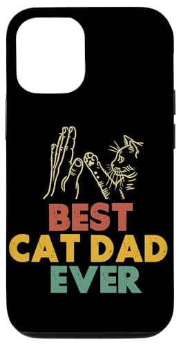 Bester Katzenvater aller Zeiten Vatertag Vintage Vatertags-Papa Hülle für iPhone 12/12 Pro Bester Katzenvater aller Zeiten Vatertag Vintage Vatertags-Papa Hülle für iPhone 12/12 Pro von Proud Cat Dad Loving Father Cat Owner Men Daddy
