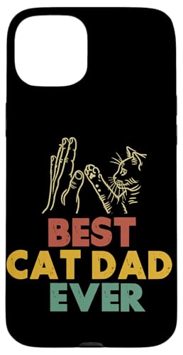 Bester Katzenvater aller Zeiten Vatertag Vintage Vatertags-Papa Hülle für iPhone 15 Plus Bester Katzenvater aller Zeiten Vatertag Vintage Vatertags-Papa Hülle für iPhone 15 Plus von Proud Cat Dad Loving Father Cat Owner Men Daddy