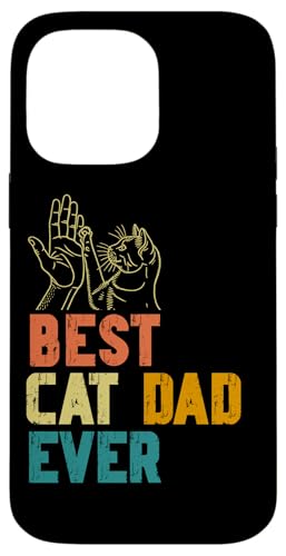 Bester Katzenvater aller Zeiten Vatertags-Katzenliebhaber Daddy Papa Cat Hülle für iPhone 14 Pro Max Bester Katzenvater aller Zeiten Vatertags-Katzenliebhaber Daddy Papa Cat Hülle für iPhone 14 Pro Max von Proud Cat Dad Loving Father Cat Owner Men Daddy