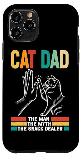 Cat Dad Der Mann Der Mythos Der Snackhändler Vatertag Retro Hülle für iPhone 11 Pro Cat Dad Der Mann Der Mythos Der Snackhändler Vatertag Retro Hülle für iPhone 11 Pro von Proud Cat Dad Loving Father Cat Owner Men Daddy