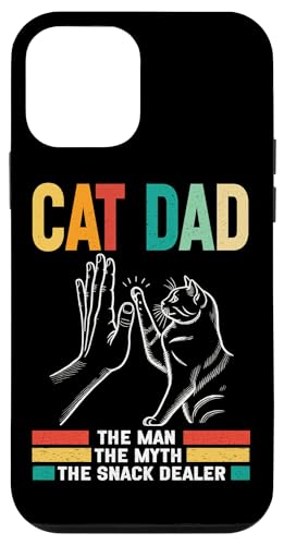 Cat Dad Der Mann Der Mythos Der Snackhändler Vatertag Retro Hülle für iPhone 12 mini Cat Dad Der Mann Der Mythos Der Snackhändler Vatertag Retro Hülle für iPhone 12 mini von Proud Cat Dad Loving Father Cat Owner Men Daddy