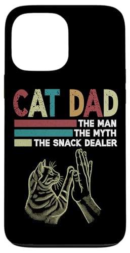 Cat Dad Der Mann Der Mythos Der Snackhändler Vatertag Retro Hülle für iPhone 13 Pro Max Cat Dad Der Mann Der Mythos Der Snackhändler Vatertag Retro Hülle für iPhone 13 Pro Max von Proud Cat Dad Loving Father Cat Owner Men Daddy
