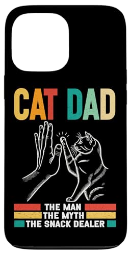 Cat Dad Der Mann Der Mythos Der Snackhändler Vatertag Retro Hülle für iPhone 13 Pro Max Cat Dad Der Mann Der Mythos Der Snackhändler Vatertag Retro Hülle für iPhone 13 Pro Max von Proud Cat Dad Loving Father Cat Owner Men Daddy