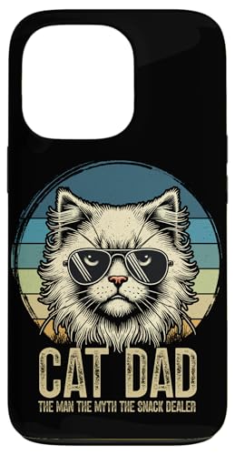 Cat Dad Der Mann Der Mythos Der Snackhändler Vatertag Retro Hülle für iPhone 13 Pro Cat Dad Der Mann Der Mythos Der Snackhändler Vatertag Retro Hülle für iPhone 13 Pro von Proud Cat Dad Loving Father Cat Owner Men Daddy