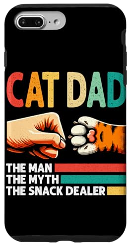Cat Dad Der Mann Der Mythos Der Snackhändler Vatertag Retro Hülle für iPhone 7 Plus/8 Plus Cat Dad Der Mann Der Mythos Der Snackhändler Vatertag Retro Hülle für iPhone 7 Plus/8 Plus von Proud Cat Dad Loving Father Cat Owner Men Daddy