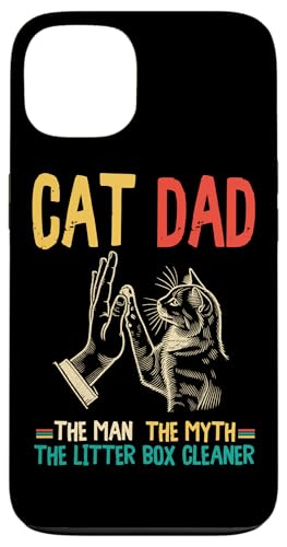 Cat Dad The Man The Myth The Box Cleaner Vatertag Retro Hülle für iPhone 13 Cat Dad The Man The Myth The Box Cleaner Vatertag Retro Hülle für iPhone 13 von Proud Cat Dad Loving Father Cat Owner Men Daddy