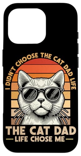 Katze Papa Vater Katzenliebhaber Eltern Vatertag Papa Vaterschaft Hülle für iPhone 16 Pro Katze Papa Vater Katzenliebhaber Eltern Vatertag Papa Vaterschaft Hülle für iPhone 16 Pro von Proud Cat Dad Loving Father Cat Owner Men Daddy