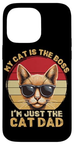 Katze Papa Vatertag Retro Katzenliebhaber Katzenbesitzer Papa Papa Hülle für iPhone 14 Pro Max Katze Papa Vatertag Retro Katzenliebhaber Katzenbesitzer Papa Papa Hülle für iPhone 14 Pro Max von Proud Cat Dad Loving Father Cat Owner Men Daddy