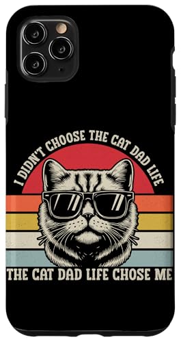 The Cat Dad Life Choose Me Vatertag Lustiger Katzenliebhaber im Retro-Look Hülle für iPhone 11 Pro Max The Cat Dad Life Choose Me Vatertag Lustiger Katzenliebhaber im Retro-Look Hülle für iPhone 11 Pro Max von Proud Cat Dad Loving Father Cat Owner Men Daddy