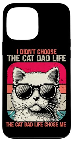 The Cat Dad Life hat mich zum Vatertag für Katzenliebhaber ausgewählt Hülle für iPhone 13 Pro Max The Cat Dad Life hat mich zum Vatertag für Katzenliebhaber ausgewählt Hülle für iPhone 13 Pro Max von Proud Cat Dad Loving Father Cat Owner Men Daddy