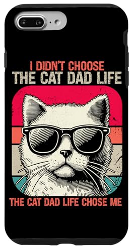 The Cat Dad Life hat mich zum Vatertag für Katzenliebhaber ausgewählt Hülle für iPhone 7 Plus/8 Plus The Cat Dad Life hat mich zum Vatertag für Katzenliebhaber ausgewählt Hülle für iPhone 7 Plus/8 Plus von Proud Cat Dad Loving Father Cat Owner Men Daddy